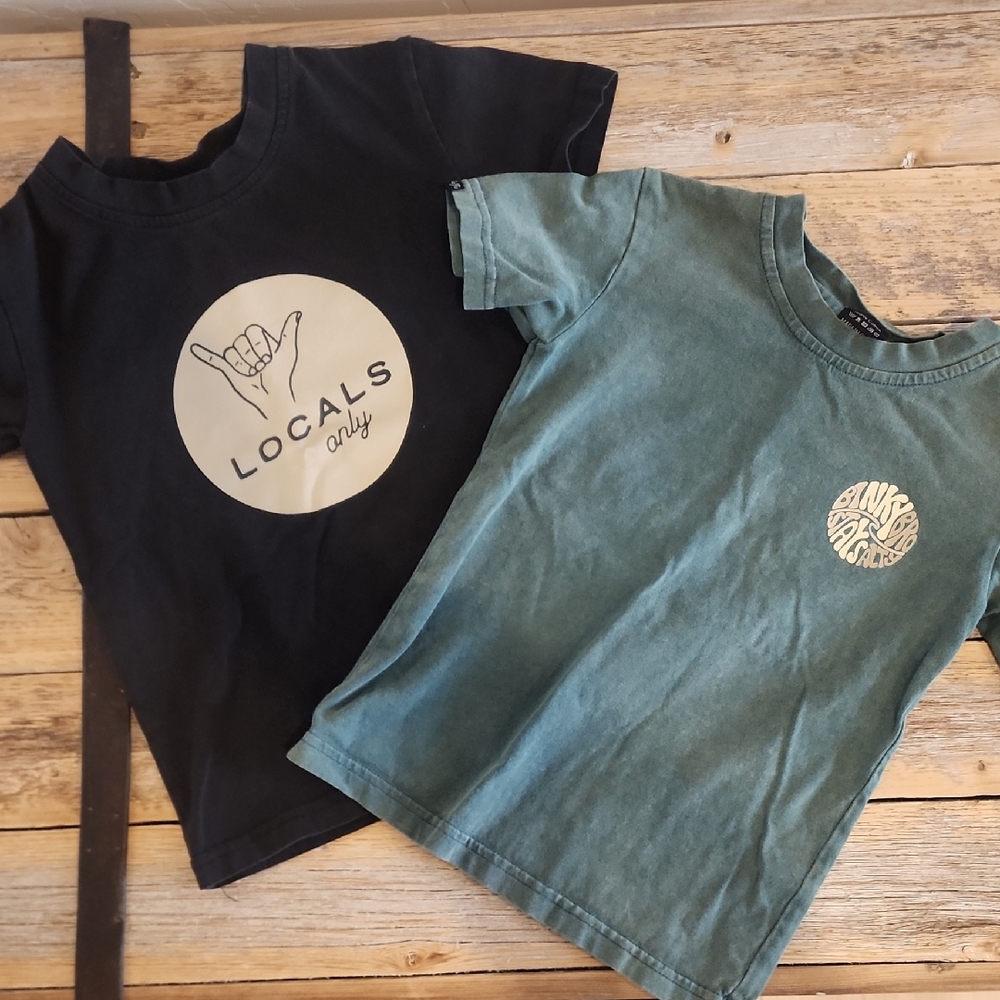 Kids T-Shirt Set - Black and Green